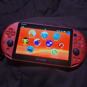 (SOLD)Sony PlayStation Vita Slim 2000 Console in Neon Orange